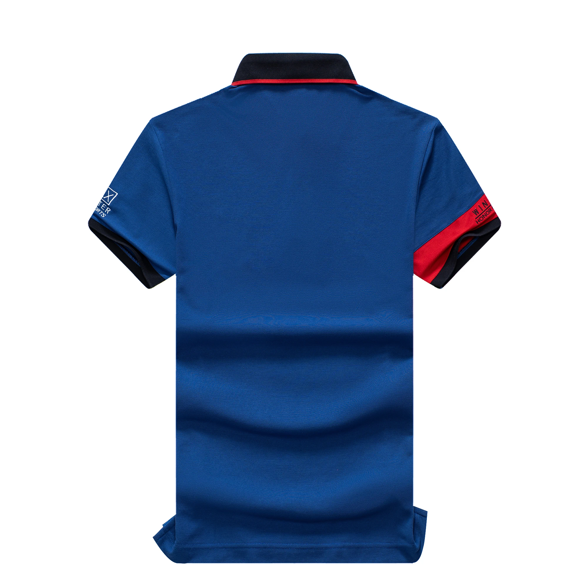 New Arrivals Men's Polo Shirt Classic Blue Dallas City Embroidery Short-sleeved USA Male Clothing