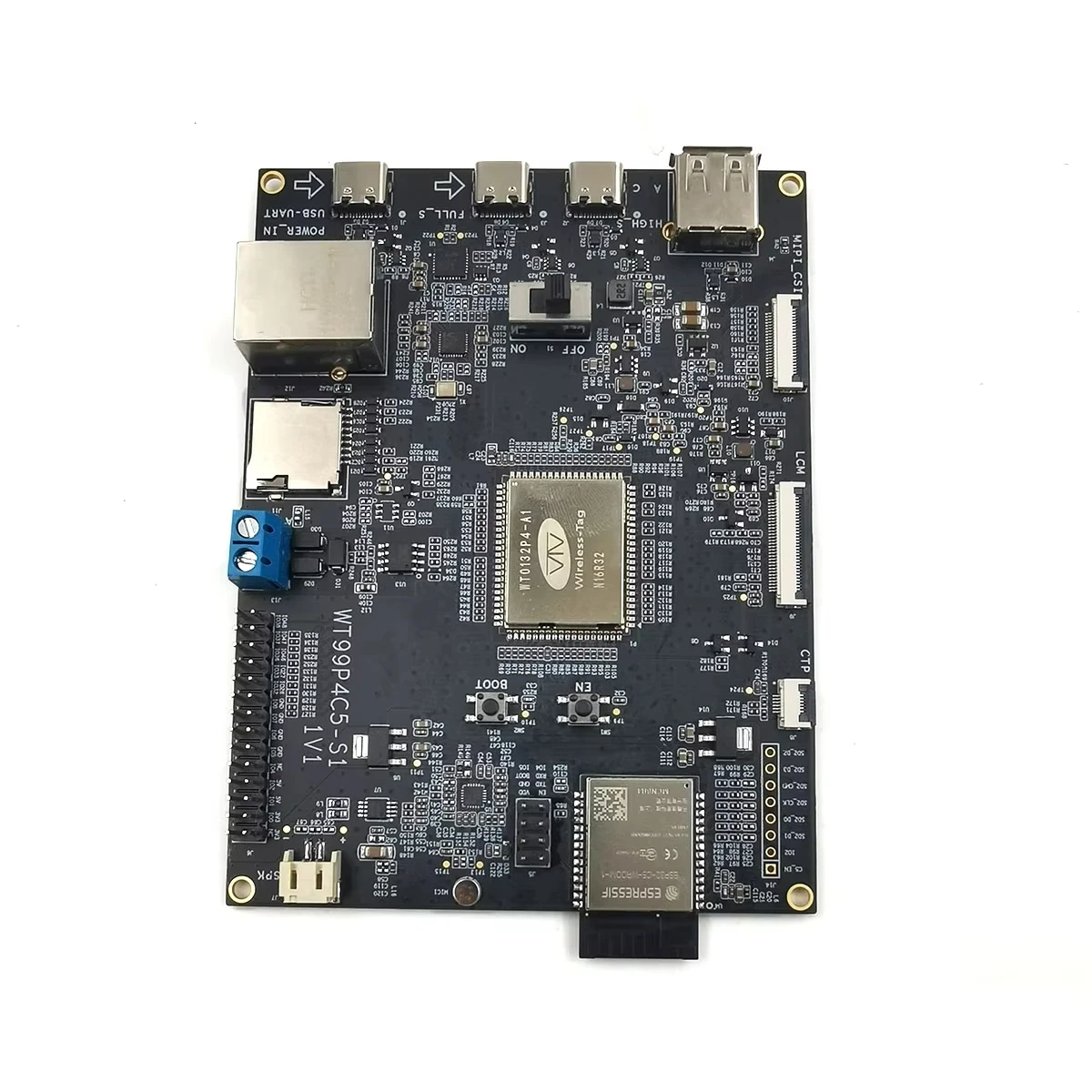 La scheda di sviluppo ESP32-P4 include il modulo ESP32-C5 supporta WiFi 5GHz BT Zigbee WT99P4C5-S1