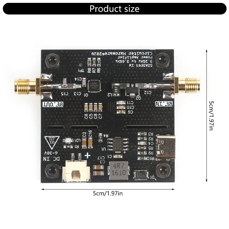 Amplificadores estéreo pequenos R91A com designs resfriamento inovadores Placa amplificadores poderosos