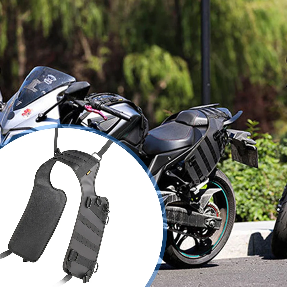 Motorcycle Saddle Bag Base Motors Back Seat Bag Install Pad Rack Universal Saddle Bag Mount Base Motocross Accessories