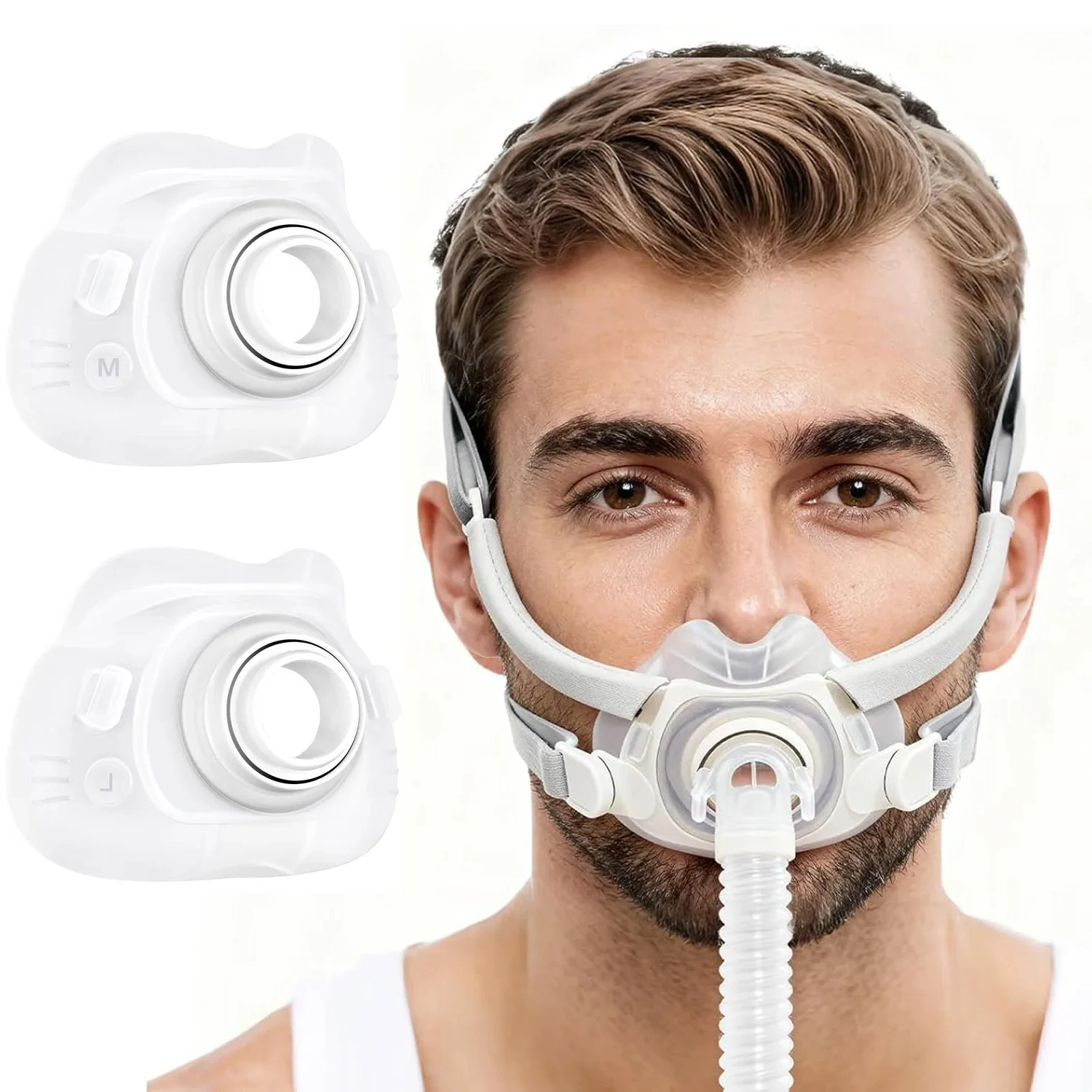 

Сменная силиконовая подушка для полнолицевой маски AirFit F40, совместимая с рамкой AirFit F40, комфортная герметизация, принадлежности для CPAP.