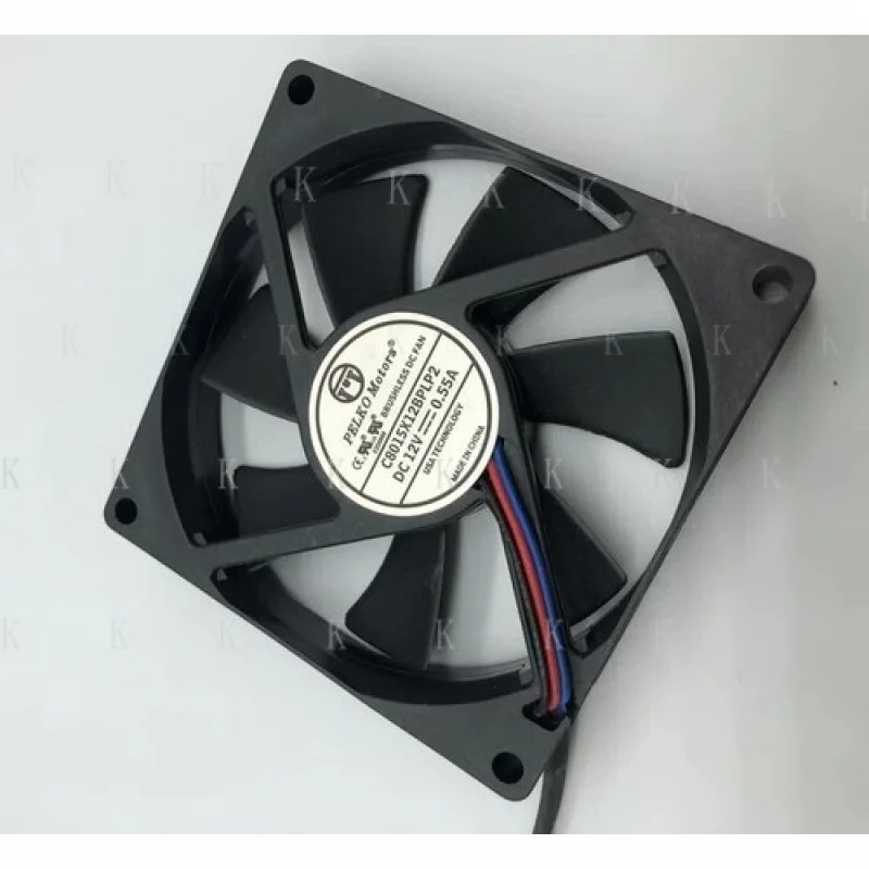 

C ДЛЯ двигателей PELKO C8015X12BPLP2 8015 DC12V 0,55A 8 см 3-проводной вентилятор высокого охлаждения # А6–27