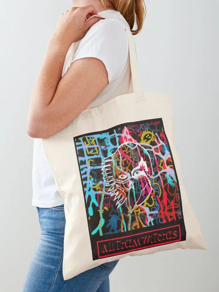 All Them Witches Essential ALL THEM WITCHES Tote Bag canvas shopping bag Big bag Fabric Women's
