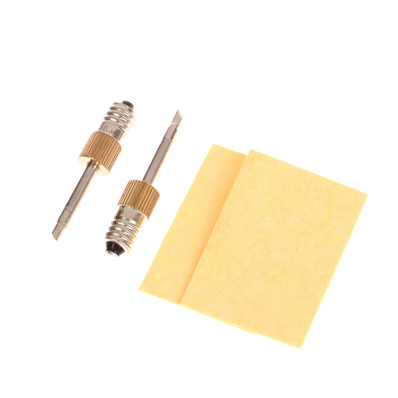 Soldering Iron Tip With Sponge Interface Welding Tips Soldering Tip Soldering Tools Set