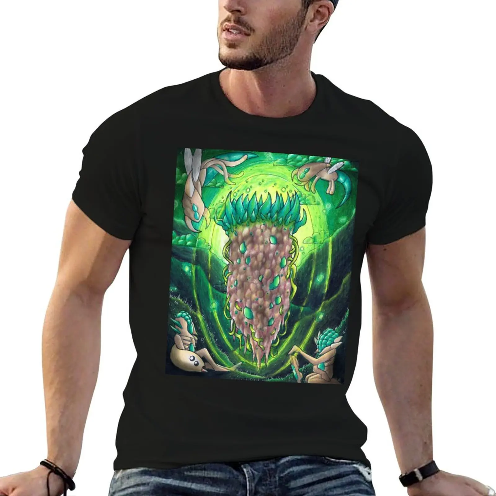 Vortex Pillar- Terraria T-Shirt plus size clothes oversizeds mens t shirt graphic