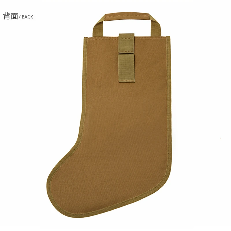 Bolsa de almacenamiento táctica de Navidad, bolsa de cintura MOLLE, decoración colgante, paquete de almacenamiento de ventilador del ejército, caza y escalada