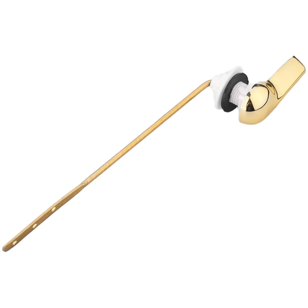 Copper Toilet Wrench with Ergonomic Handle and Side Switch for Tank Flush Valve Adjustment Black Silver Gold Finish