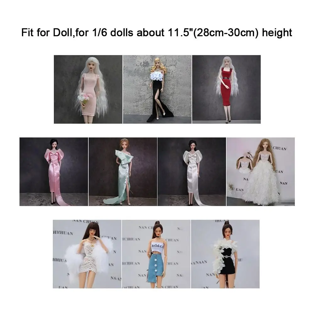 Moda Casual Indossa 1/6 Bambole BJD Vestiti Accessori Abiti da festa Abiti Bambole Cappotto Abiti da principessa
