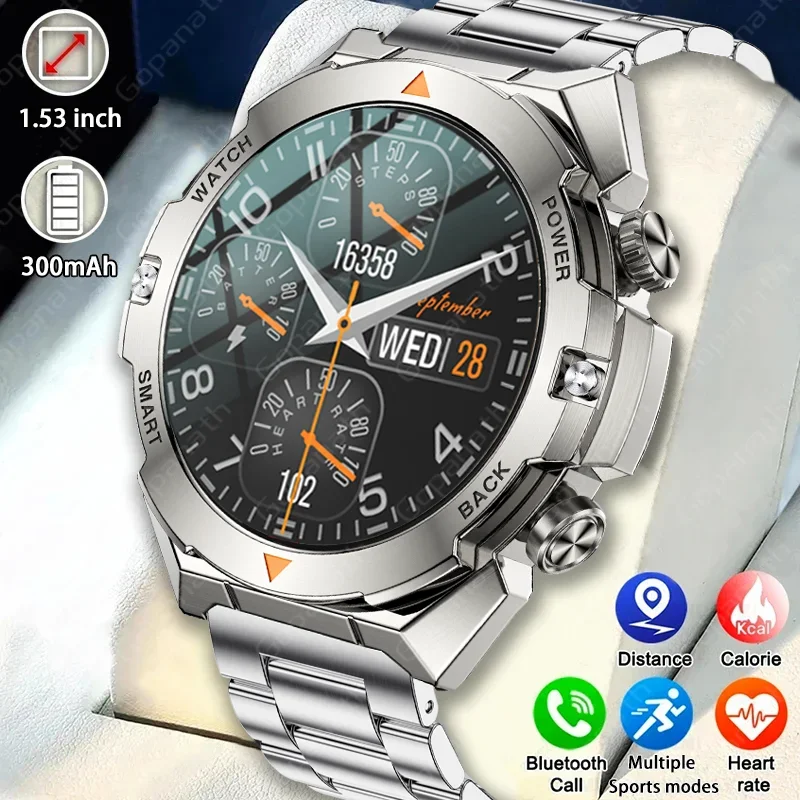 

2025 SmartWatch - Bluetooth Call, Custom Dial, Sports Fitness Tracker, Heart Rate Monitoring Suitable for Women & Men