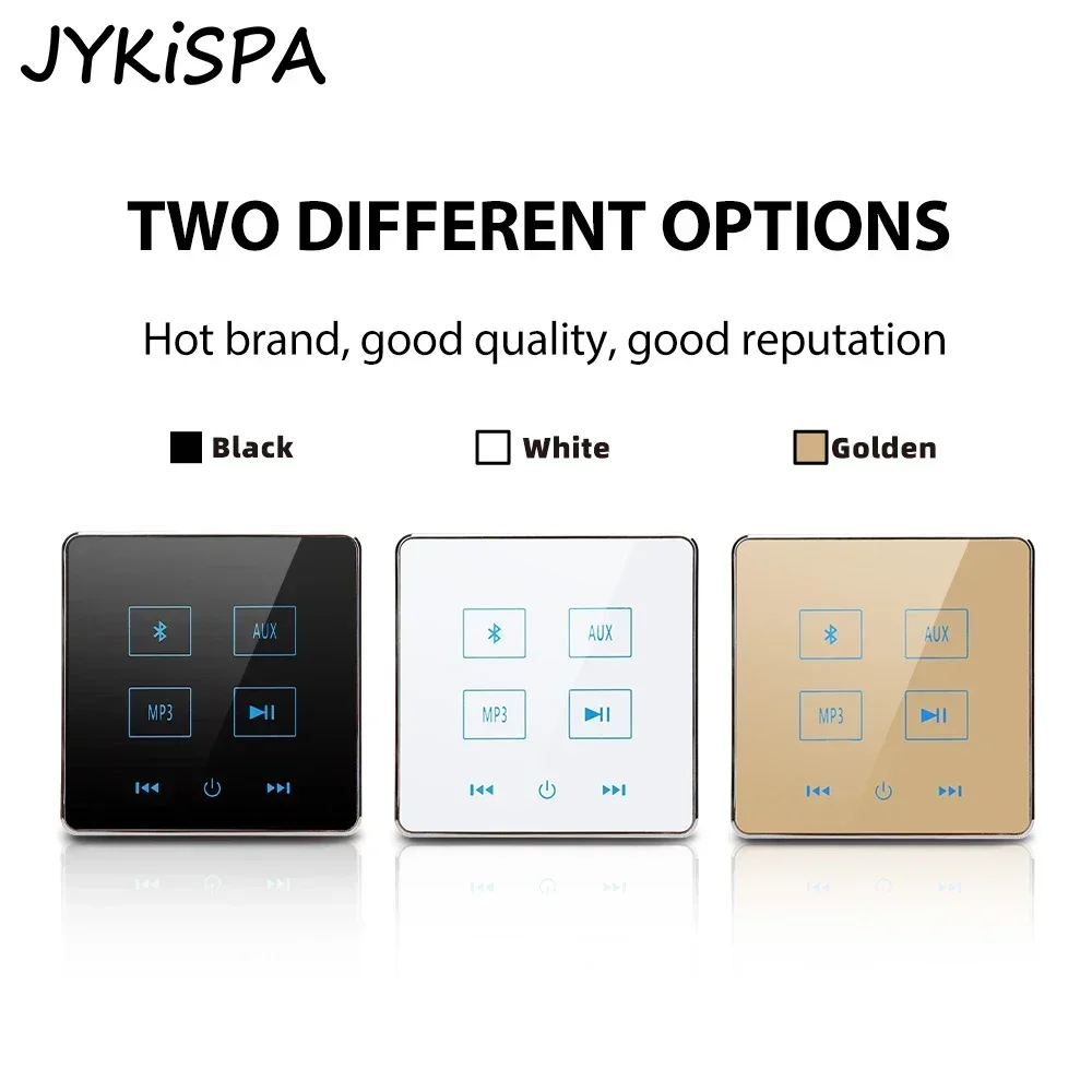 Smart Wall Amplifier Bluetooth-compatible Music Panel Home Background Audio System Support USB SD Hotel Restaurant Inn