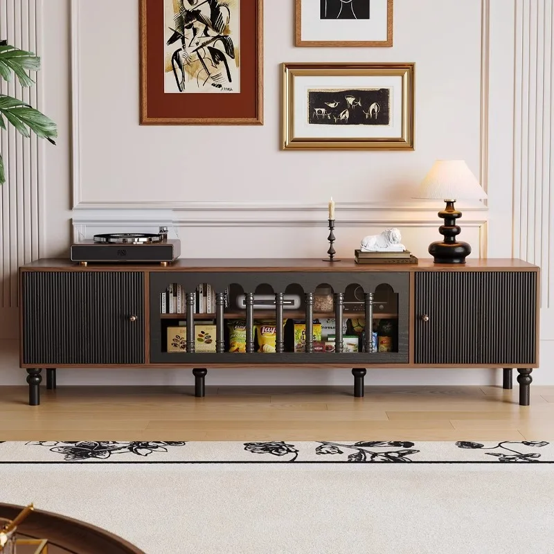 

Retro solid wood TV cabinet