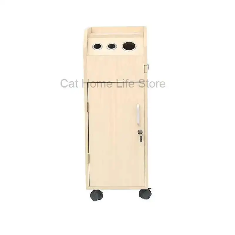 

Auxiliary Car of Beauty Salon Trolley Drawers Organizer Machine Wheels Furniture Luxury Hair Bar Support Aesthetics Laser Gold
