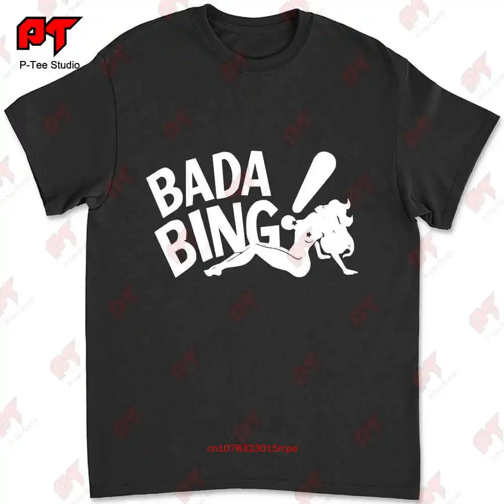 Bada Bing Sopranos Jersey Mafia Stripper Tony T-shirt JZZG