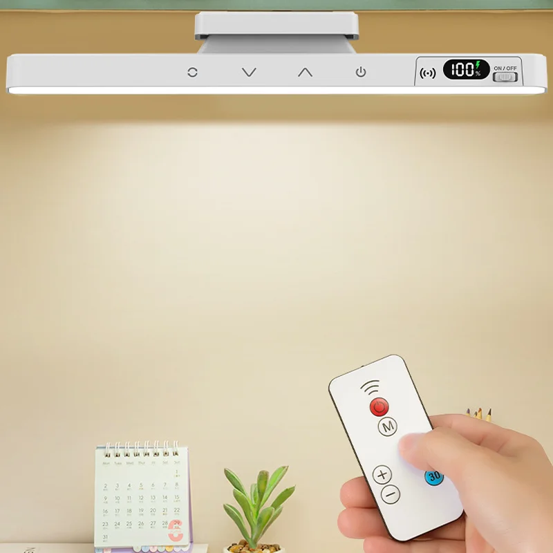 Lámpara de mesa táctil, lámpara de escritorio magnética, batería integrada de 2500mAh para lectura, armario, espejo, mesita de noche, luces nocturnas recargables