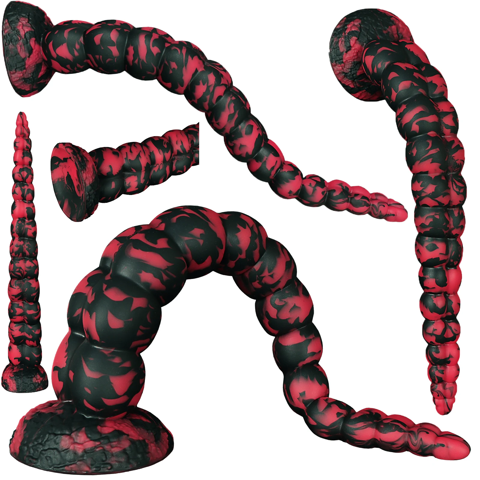 Super Long Anal Plug Prostate Massager With Suction Cup Anus Anal Plug Tentacle Dildos Sex Toys Anus Expansion Dildo Butt Plug