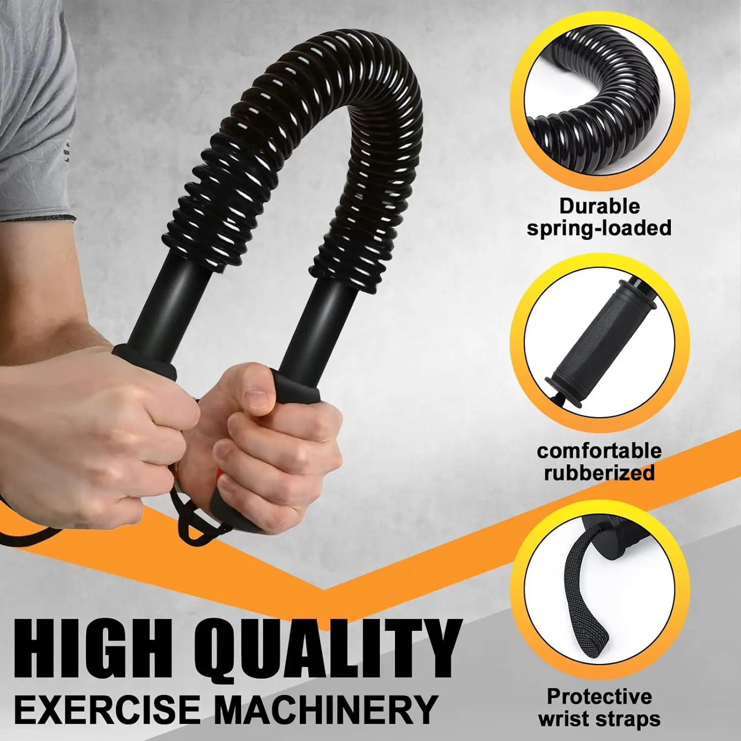 

Power Twister Flex Bar - Black Upper Body Weight Machine
