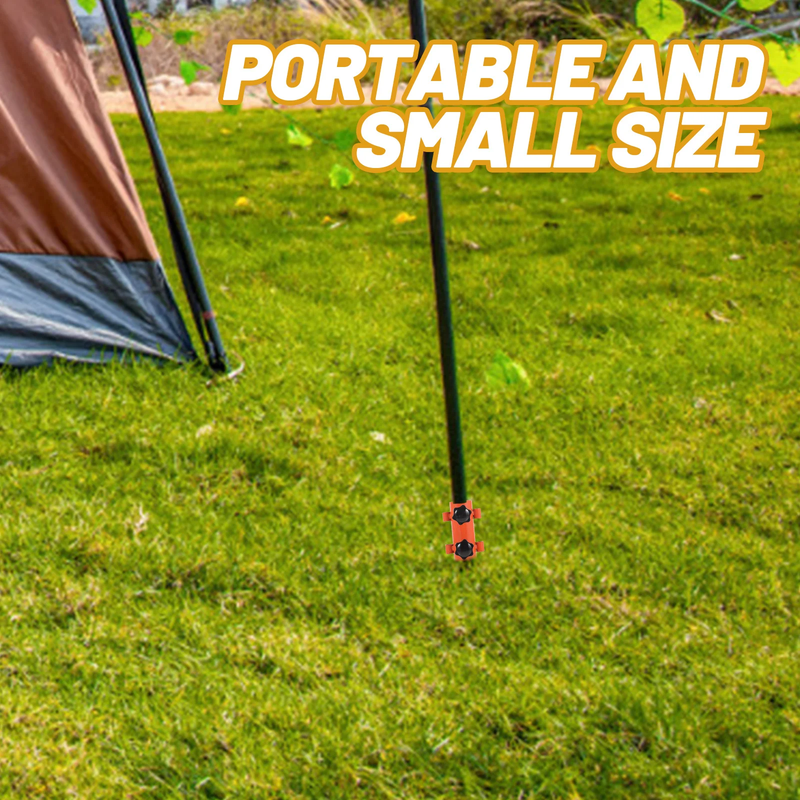 

Adjustable Outdoor Canopy Pole Holder Windproof Tent Rod Support Base Heavy Duty Umbrella Stand Portable Parasol Ground Holder