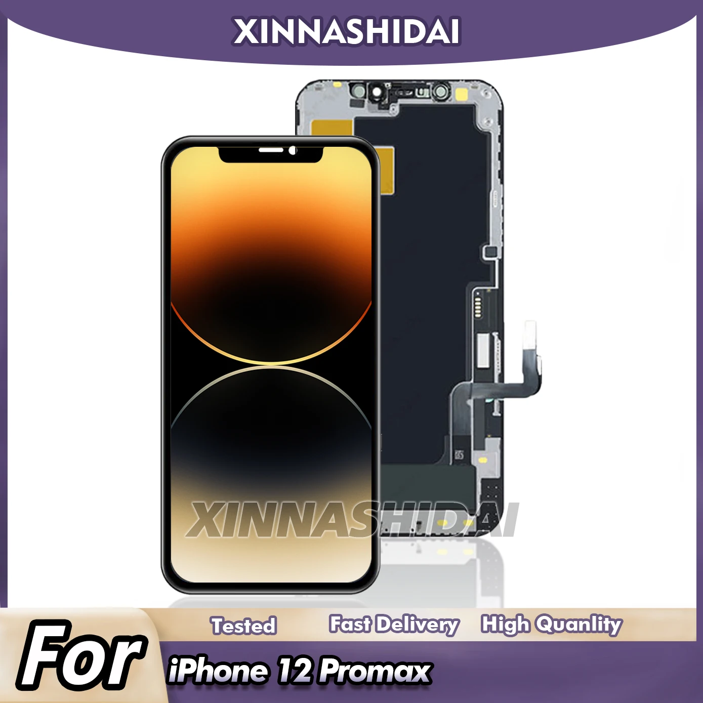 For iPhone 12 Pro Max LCD Display Touch Screen Digitizer Assembly Replacement Parts For iPhone 12 Pro Max LCD Display