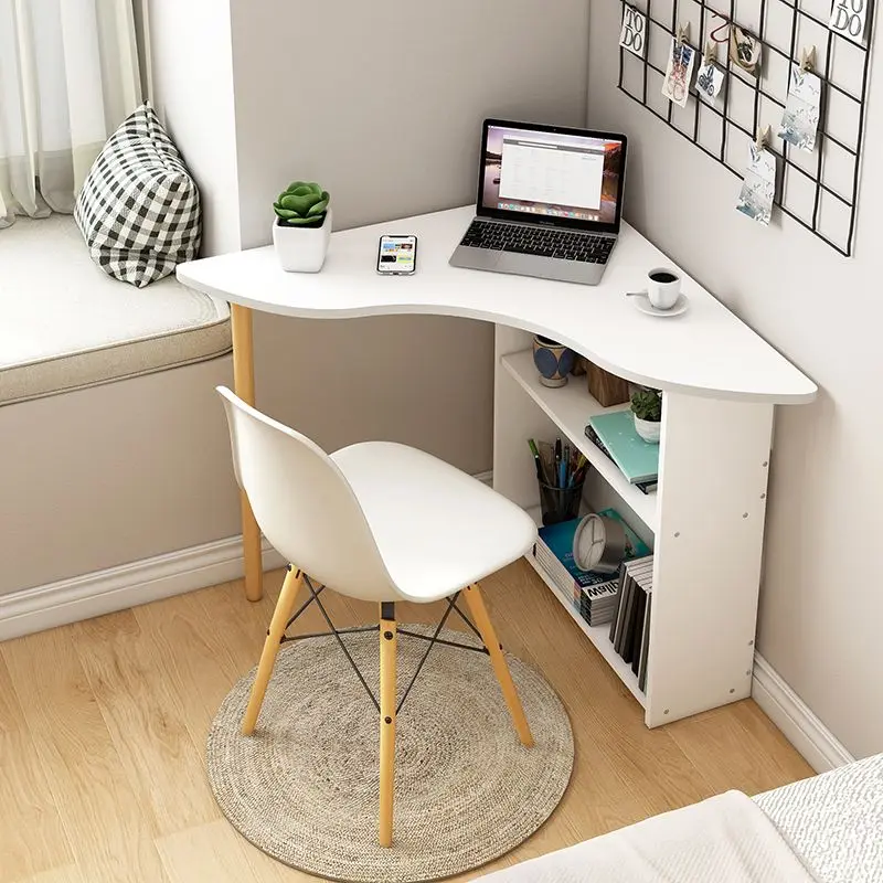 

L-shaped small desk corner computer desktop corner table wall corner bedroom home student study table