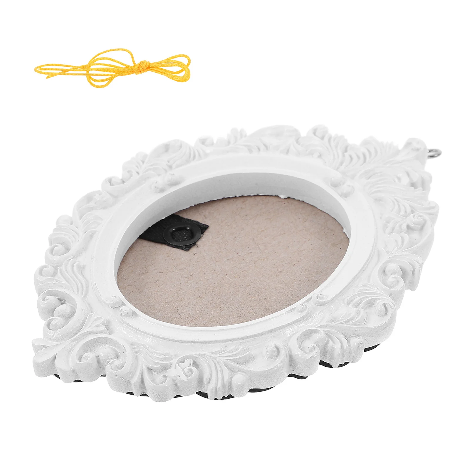 

Vintage European Embossed Picture Frame Ornament 3D Christmas Tree Hanging Decor for Xmas Holiday Wall Table Display Retro