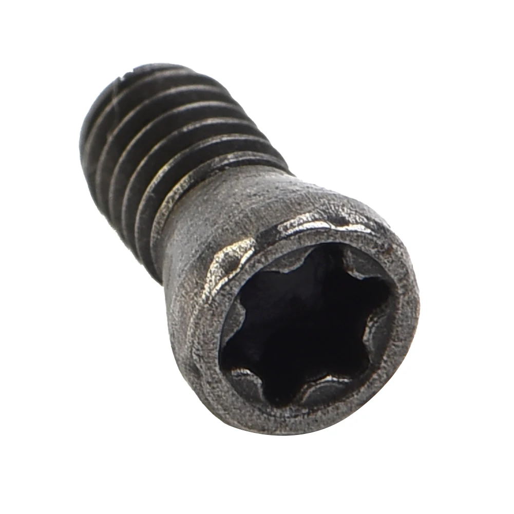 

Professional Torx Screw 10pcs M2.5x6mm Replaces Accessories For Carbide Inserts Tool Metalworking Supplies CNC Black