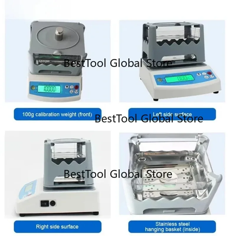 

Lab Electronic Solid Foam Gold Density Tester Meter Machine Densimeter for Gold