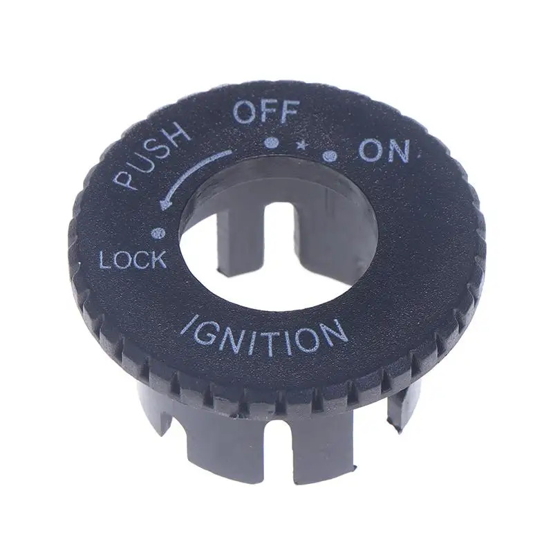 

For JOG 50 2JA 3KJ 3YK 4YP 5BM Accessories Motorcycle Decorative ABS Cover Black Moped Scooter Ignition Lock Trim Cap
