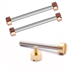 Watch Screw Tube Rod Spring Bar Gold Connecting Screw-In Watch Lug Stem Link Kit for Leather Watchband Strap 16mm 18mm 20mm 22mm