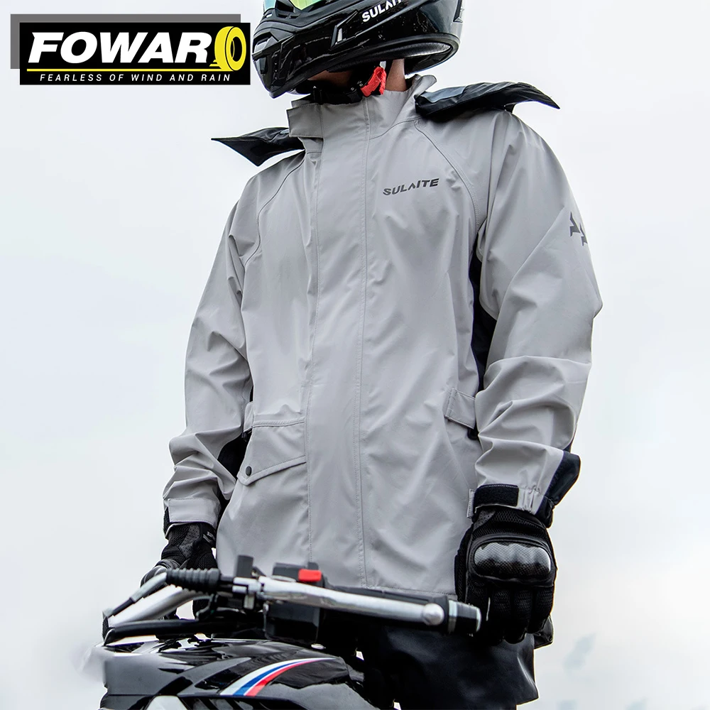 

Motorcycle Waterproof Clothing And Rainy Days Reflective Rain Coat Breathable Comfortable Unisex for Riding Cycling Accessories