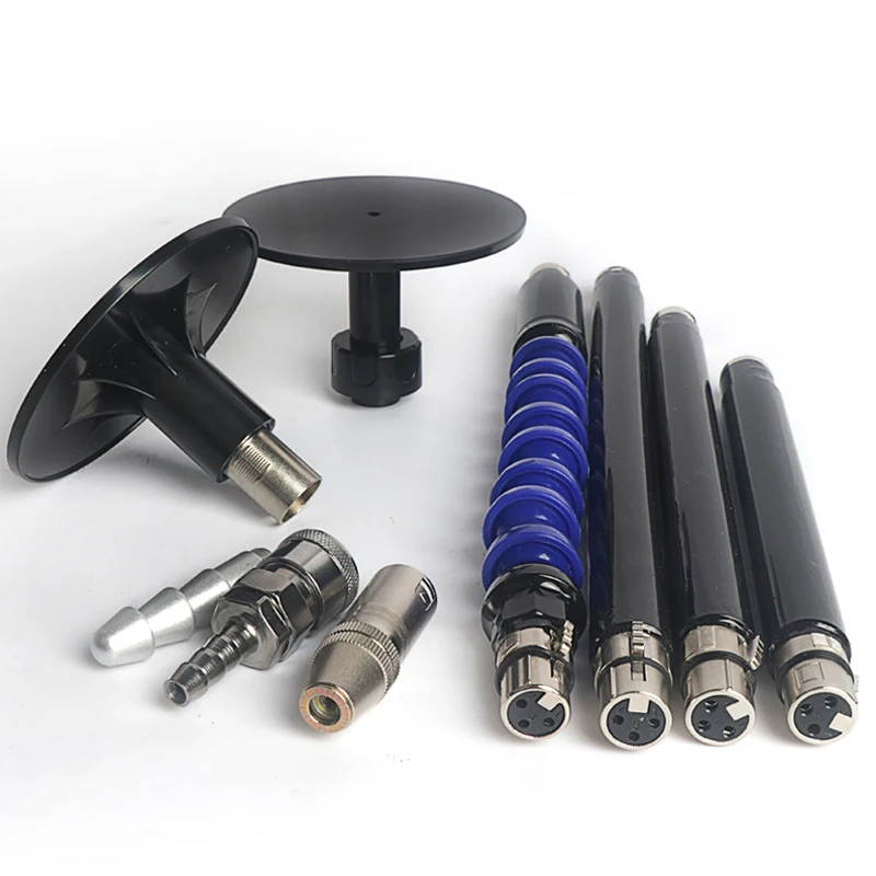 Piezas de actuador lineal telescópico, conector rápido M6/M8 3XLR, varilla de extensión de ventosa, soporte de copa de coque, accesorios de conector final