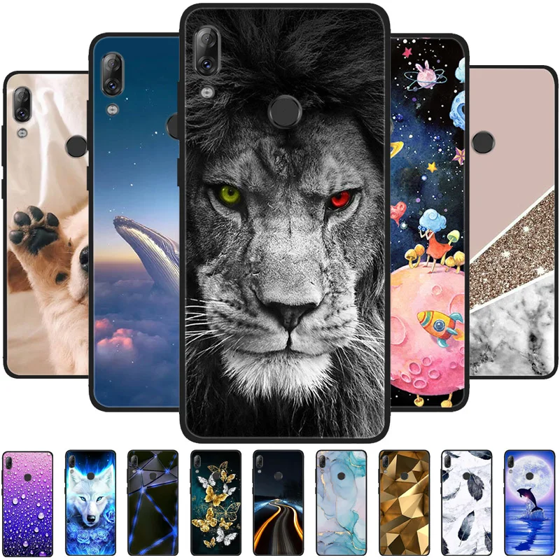 For Lenovo K5 Pro Case Shockproof Soft TPU Silicone Phone Cover For Lenovo K5 Play Funda Lenovo S5 K520 K5Pro Capa Cartoon Funda