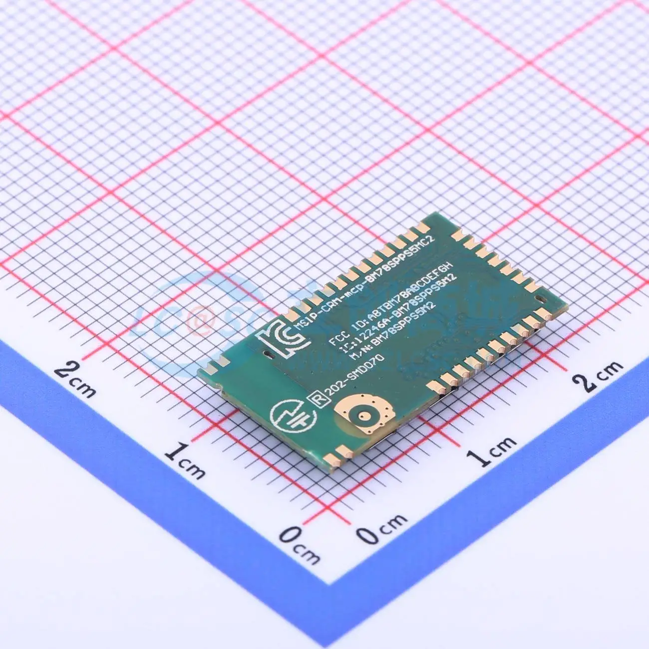 1pcs BM78SPPS5MC2-0002AA SMD I2C UART 10dBm BT/BLE low power Bluetooth Wireless Module for Smart Home System