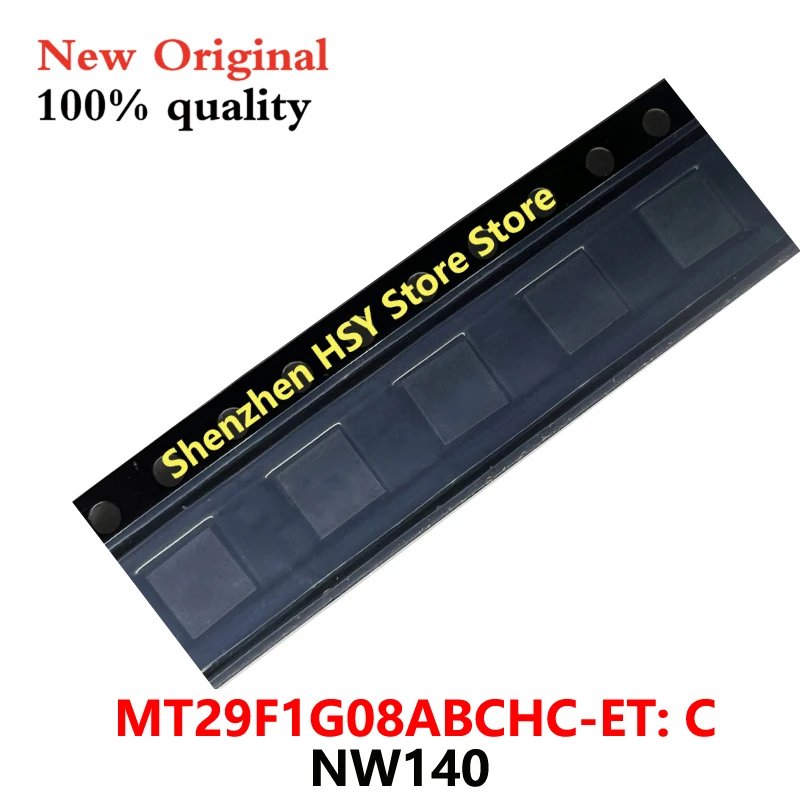 

(2-10piece)100% New MT29F1G08ABCHC-ET: C MT29F1G08ABCHC NW140 BGA