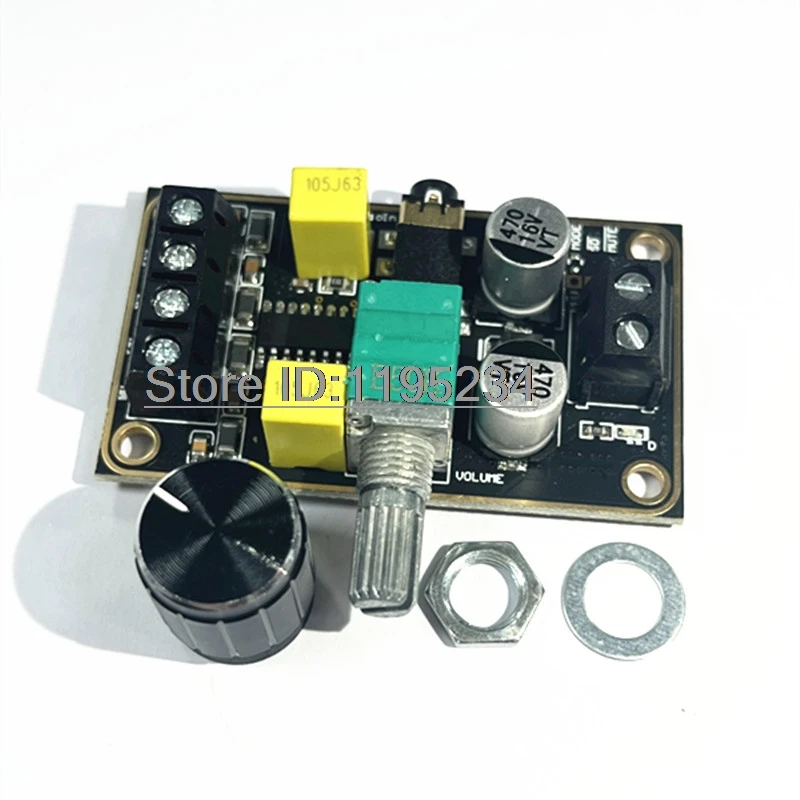 1pcs 5Wx2 Stereo Dual Channel Digital Amplifier Board PAM8406 Audio Amplifier Module 5V Class D Amplifier