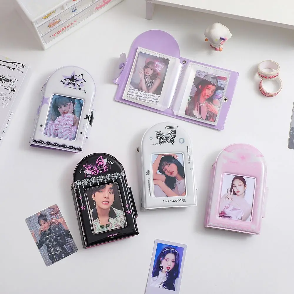 Photos Storage Book Stationery Student Polaroid Album Idol Cards Book Photocard Holder Cards Collect Book Anime Cards Book