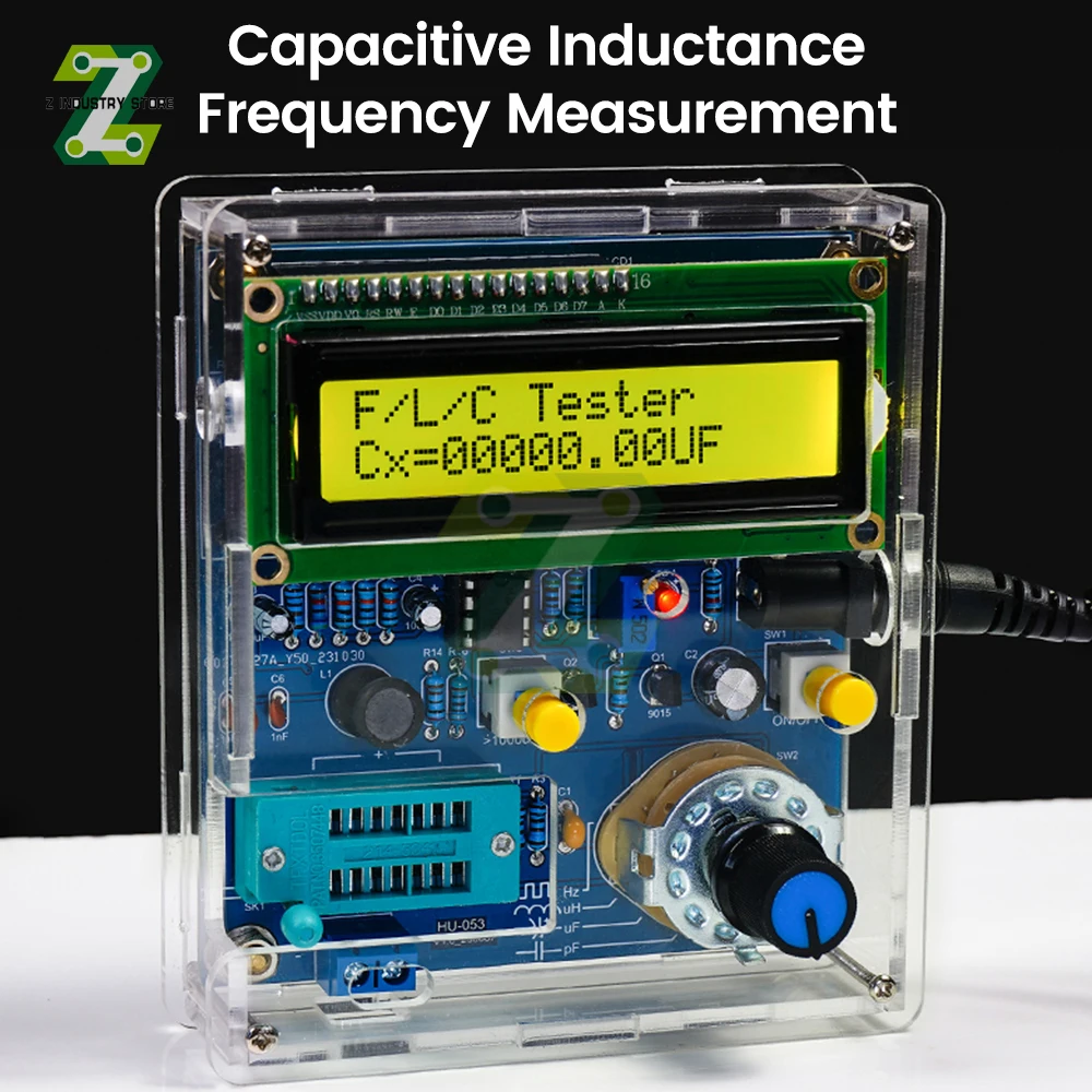 Transistor Tester Build Kit DIY Welding Circuit Board for Electronic Measurement of Resistance-capacitance Triode DIY Sets