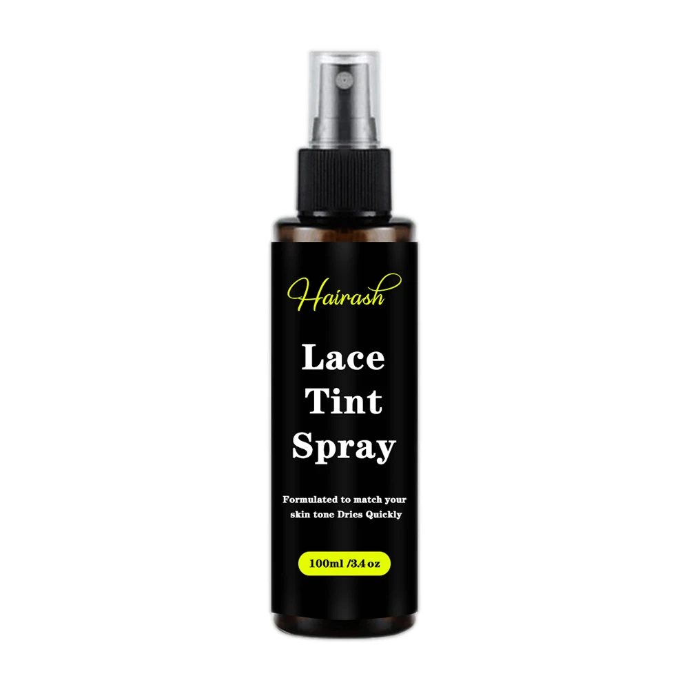 Lace Tint Spray para perucas dianteiras, peruca Knots Healer, secagem rápida, grids corretivo, cabelo matiz mousse