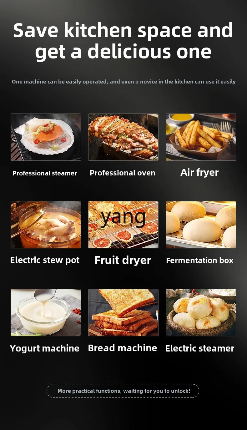 Lh Dampf- und Backmaschine, eingebetteter Dampfofen, Haushaltsofen