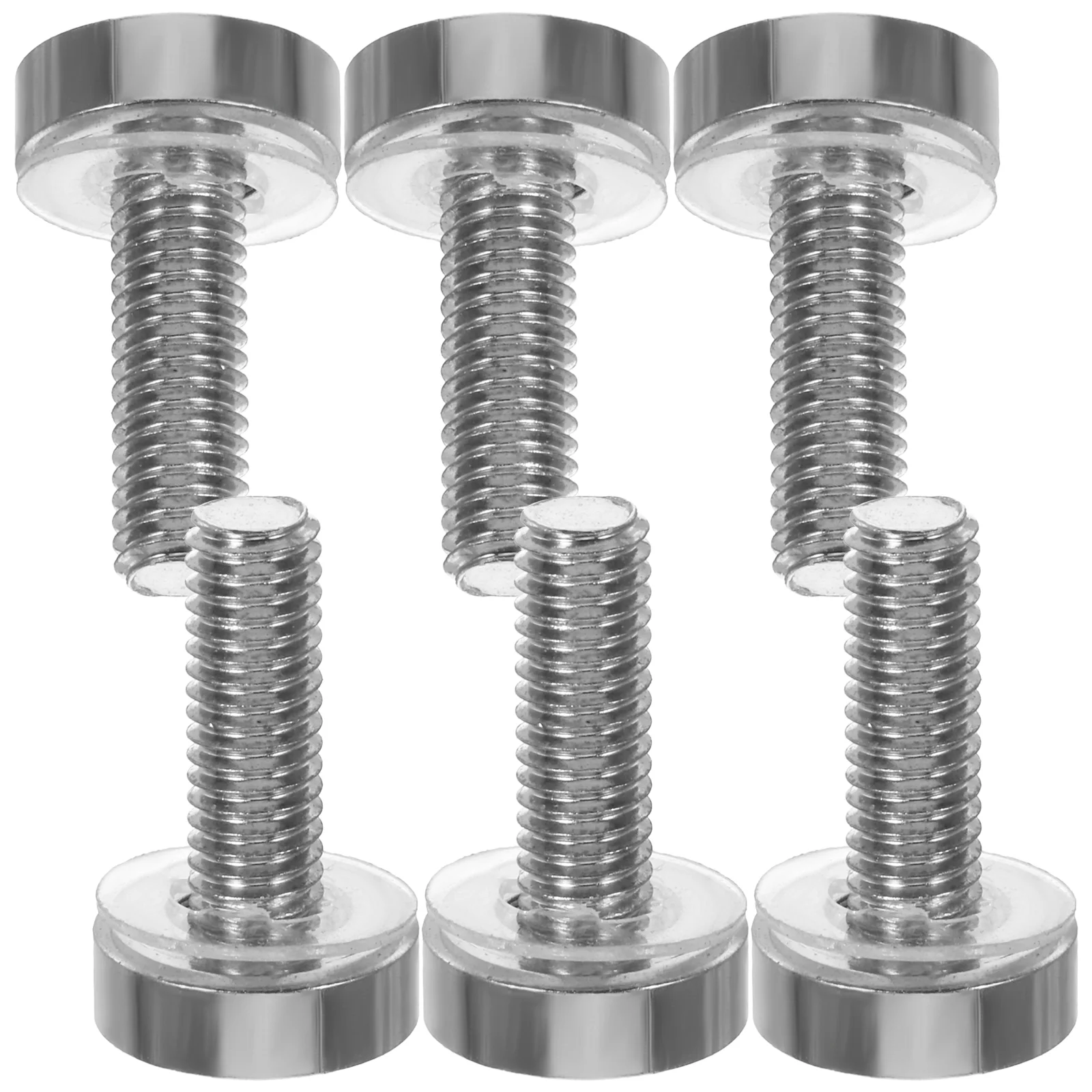 50 Stück Rack-Schrankschrauben für Computermontage, Käfig, Servermuttern, silberner Sattel und Kit