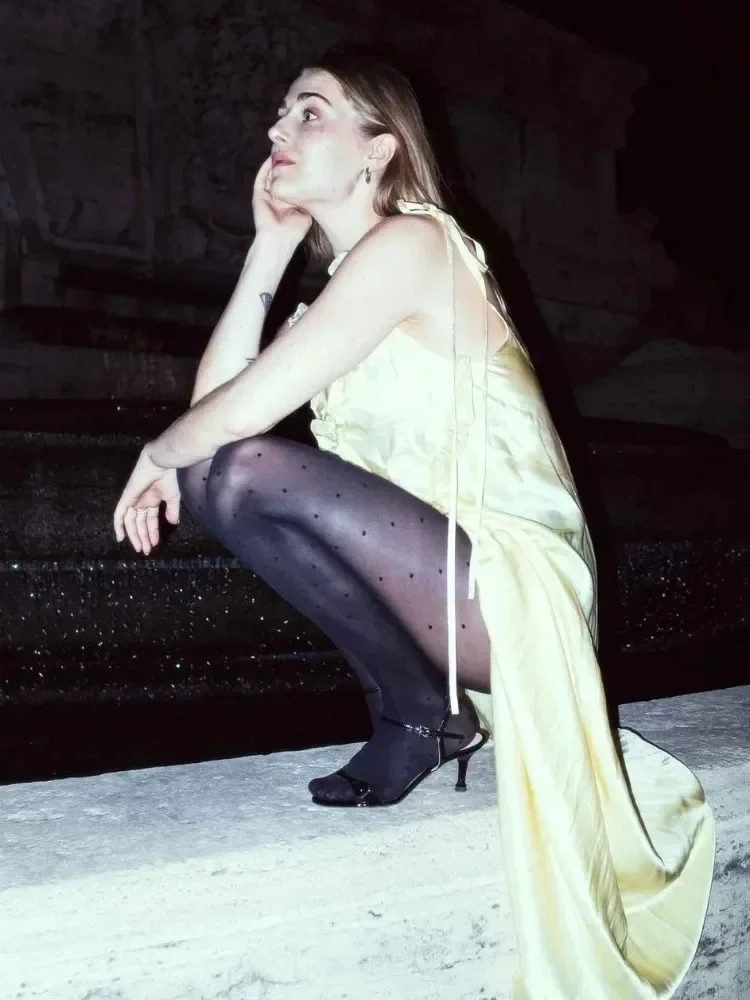 여성 스타킹 블랙 섹시한 레깅스 복장 하이 스트리트 패션 우아한 여성용 슬림 스키니 스트레이트 여름 레깅스 New