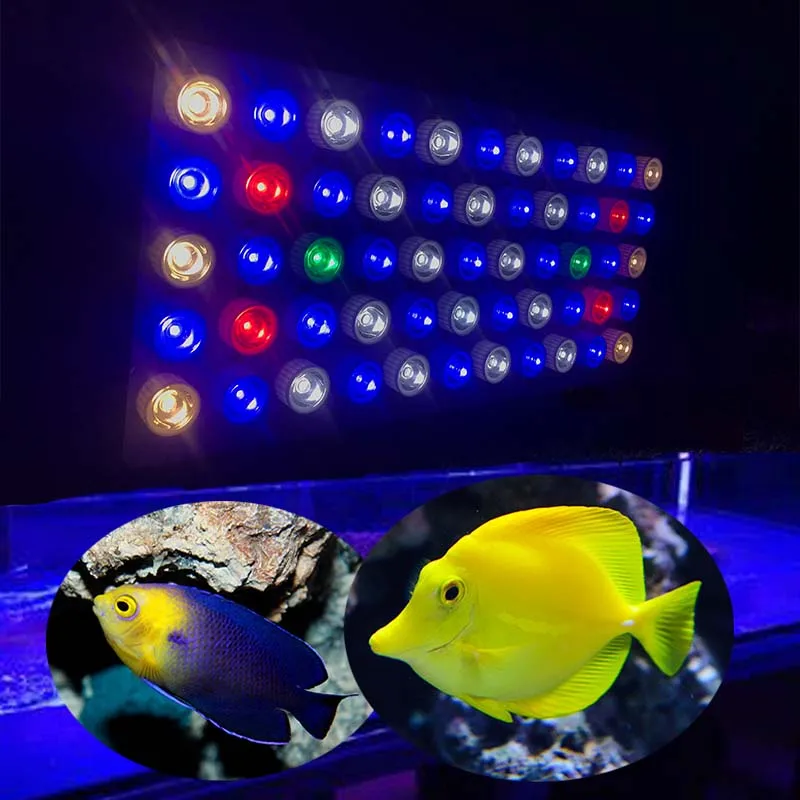 2020 New Hotsale 165W automatic control aquarium light for coral reef tank