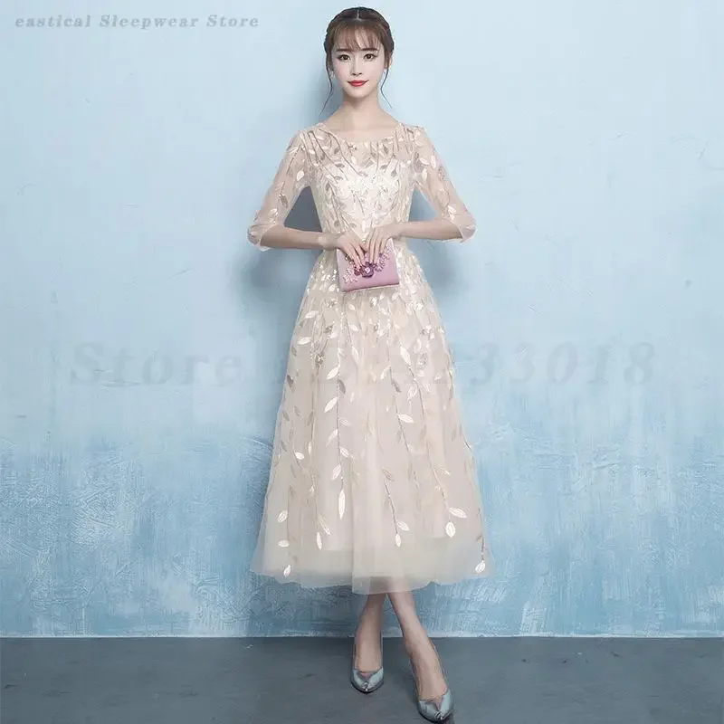 

Сексуальное элегантное платье трапециевидной формы Cheongsam, милое сетчатое платье, сексуальные изысканные свадебные платья подружки невесты, элегантное вечернее платье Qipao