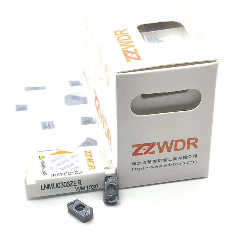 ZZWDR Fast Feed Milling Inserts LNMU0303ZER WM1030 Turning Tools High Quality CNC Cutter Blade LNMU 0303 Lathe Tools