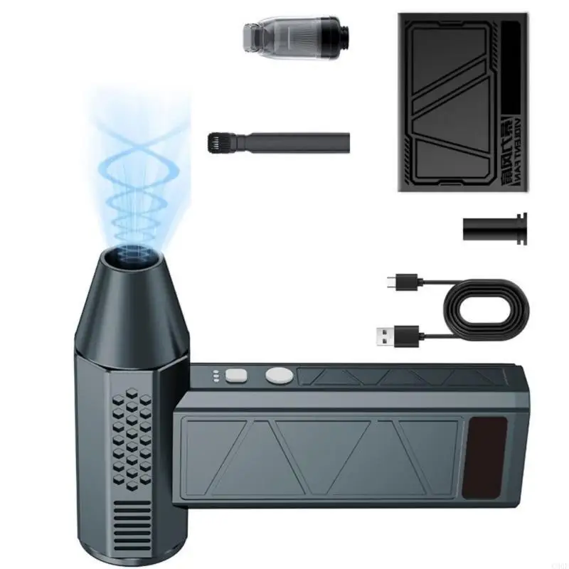 

C90F Handheld Rechargeable Electric Air Blower 3 Speed for Keyboards Dust Removal