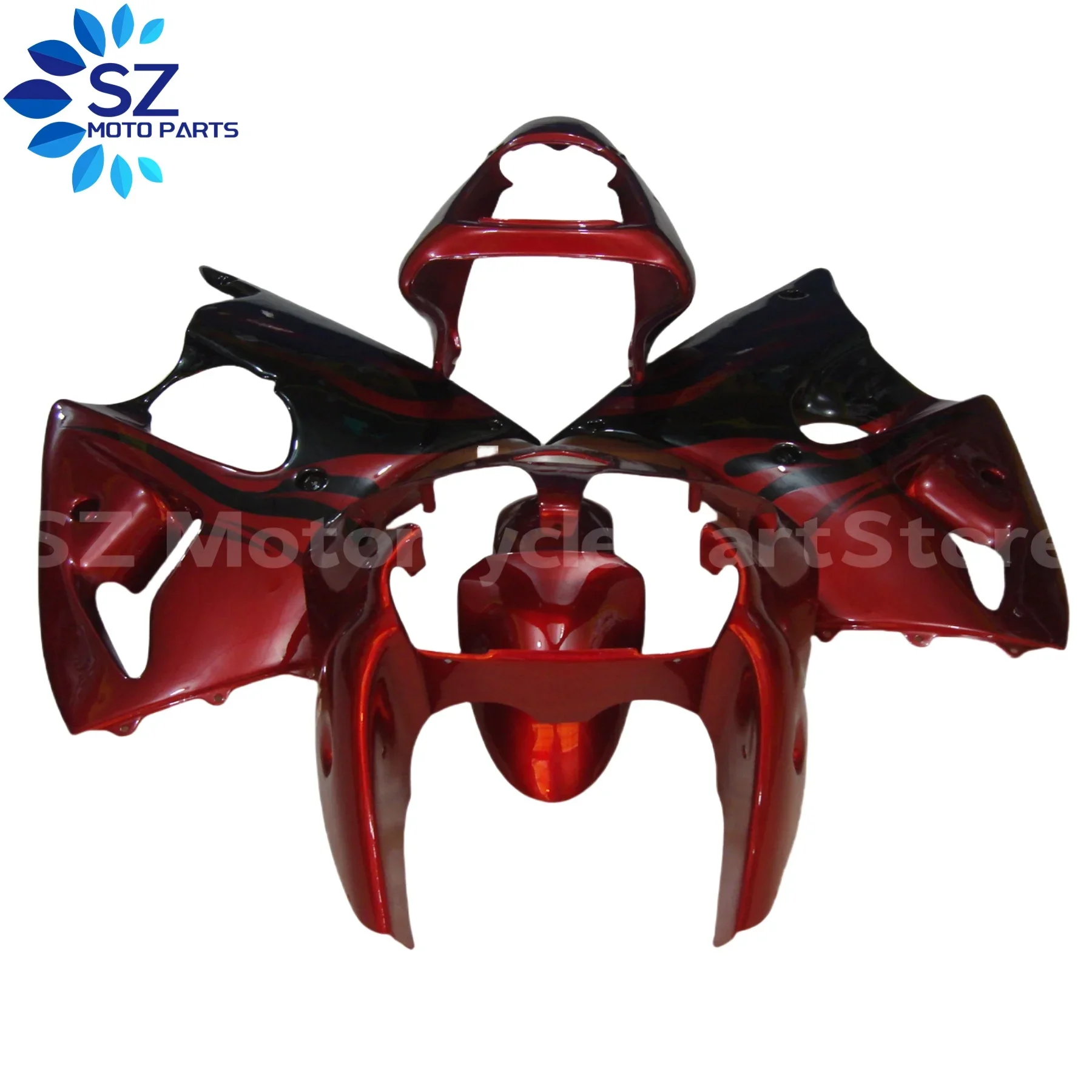 

Motorcycle Fairings for KAWASAKI ZX 6R 636 2000 2001 2002 Motorcycle Racing ABS Fairing Kit ZX6R 00 01 02