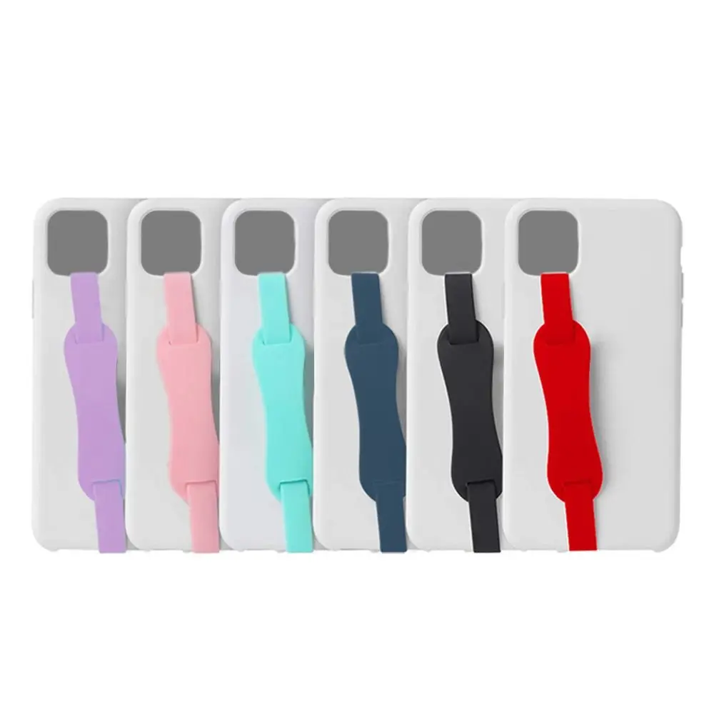 Soft Phone Straps Elastic Ropes Phone CaseStrap Rope Hand Band Holder Phone Hand Band Grip for iPhone /Huawei/Xiaomi/Samsung