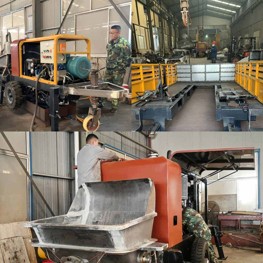 JBTS40 Diesel Concrete Mixer Machine With Pump New Condition Concrete Mixer And Pump Function At An Economical Price