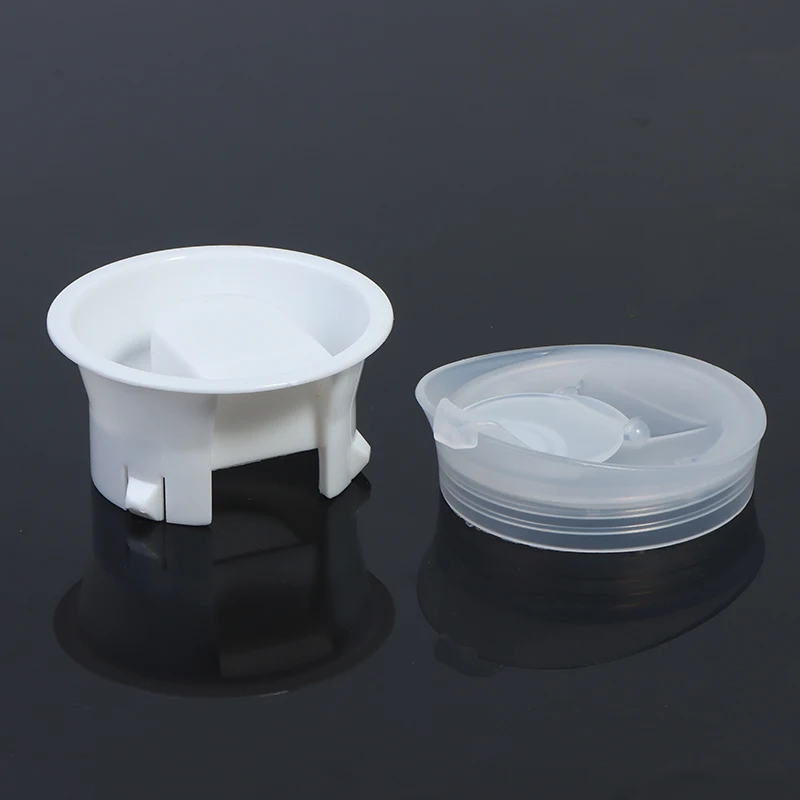 1Pcs White Hot/Cold Water Carafe pitcher Lid Cover Food Grade Plastic Anti-Dust Leakproof Lids Stoppers for Bistro Pitcher