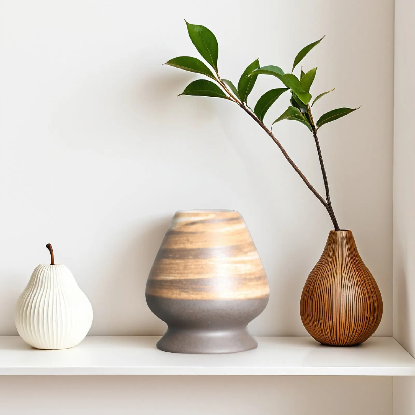 Soporte Rústico Japonés de Cerámica para Batidor de Matcha, Soporte de Bambú para Chasen, Accesorios para Té, Exhibidor de Batidor de Té Matcha