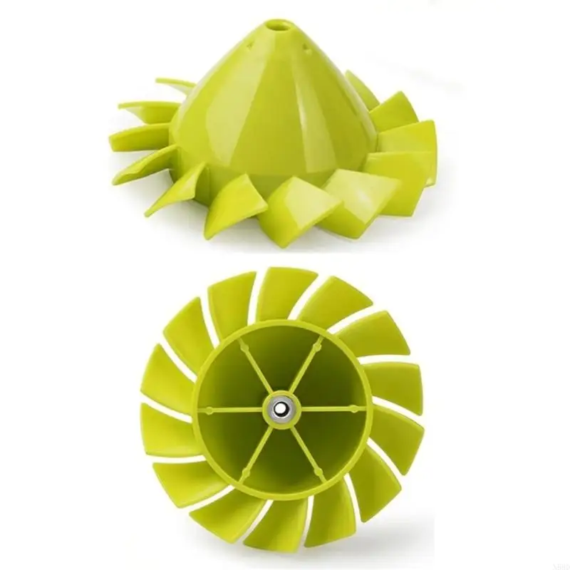 N58D ملحق المروحة متعددة المروحة البلاستيك البلاستيك في الهواء الطلق مروحة مروحة مروحة المروحة الاستبدال جزء الفراغ مثالي لتثبيت